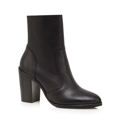 Black 'Bista' high heel ankle boots